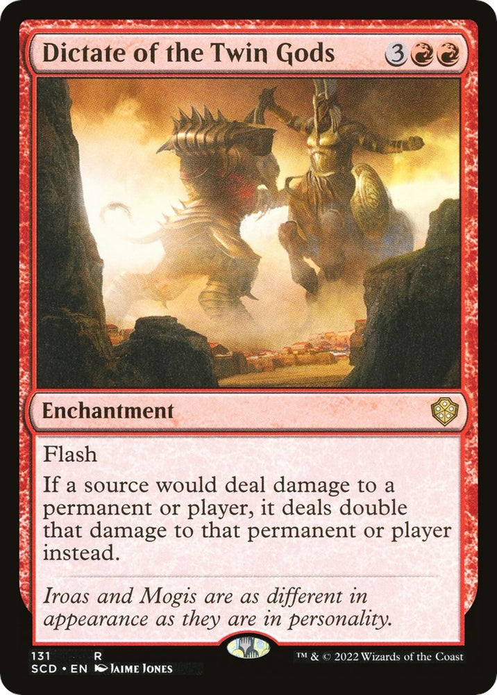 Image for Dictate of the Twin Gods (131) [Starter Commander Decks]