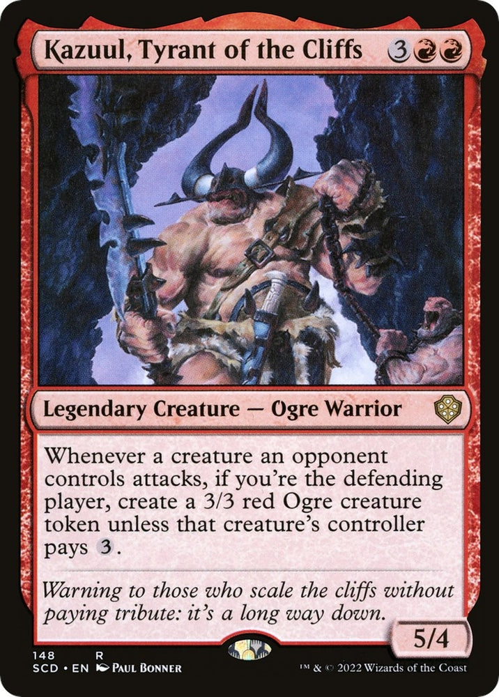 Image for Kazuul, Tyrant of the Cliffs (148) [Starter Commander Decks]