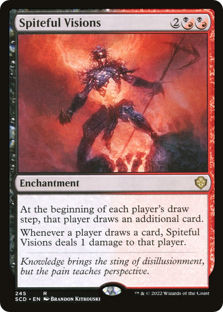 Image for Spiteful Visions (245) [Starter Commander Decks]
