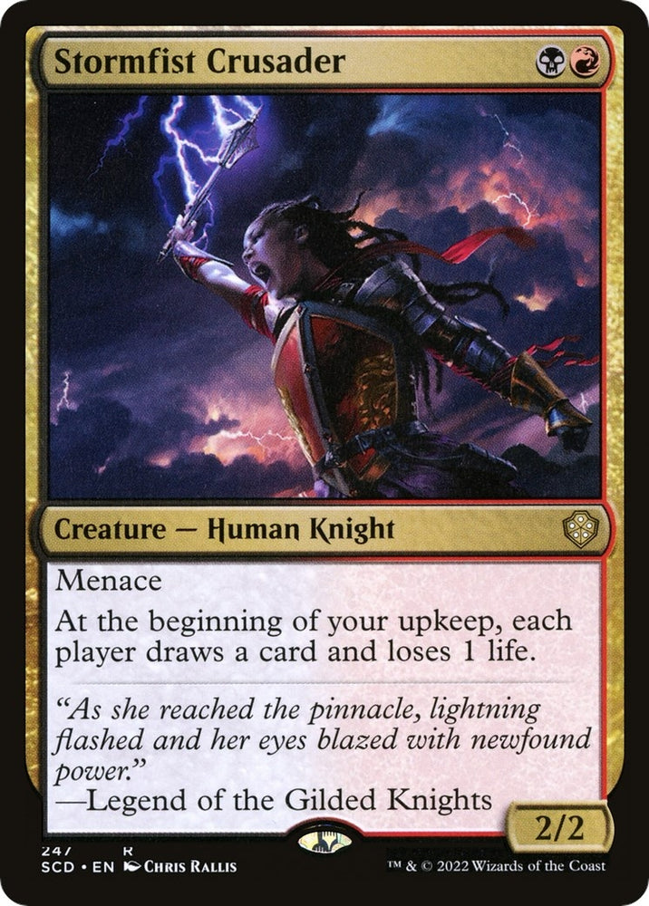 Image for Stormfist Crusader (247) [Starter Commander Decks]