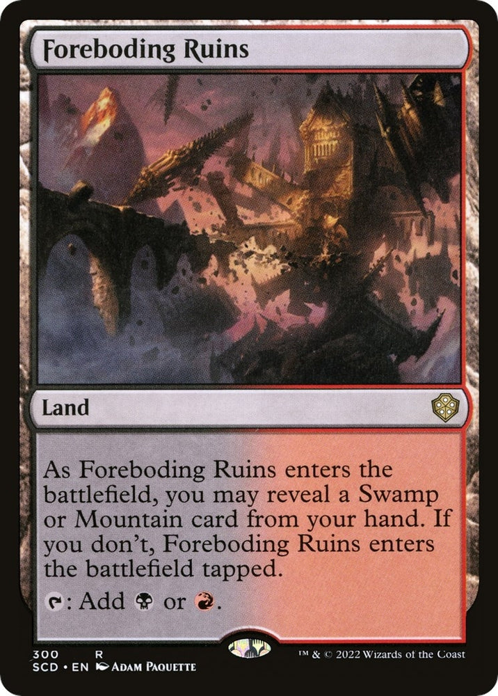 Image for Foreboding Ruins (300) [Starter Commander Decks]