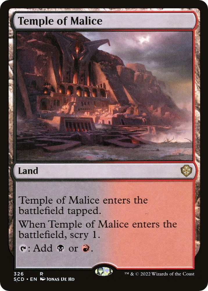 Image for Temple of Malice (326) [Starter Commander Decks]