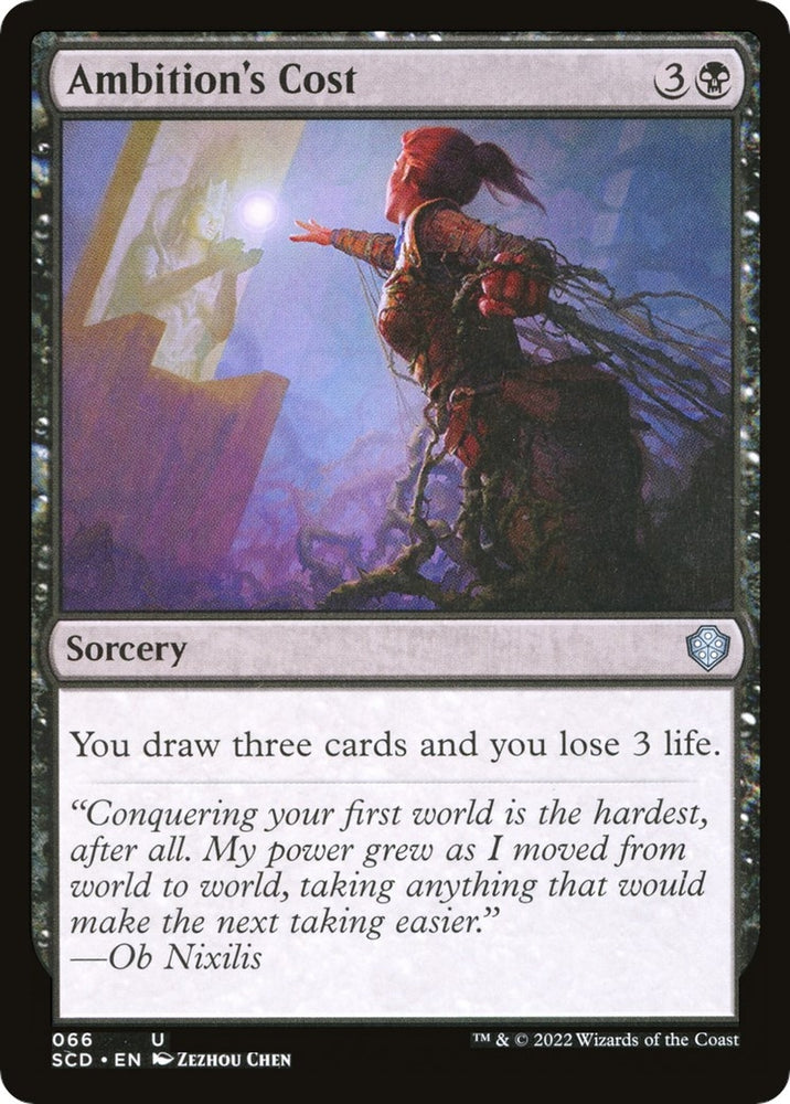 Image for Ambition's Cost (66) [Starter Commander Decks]