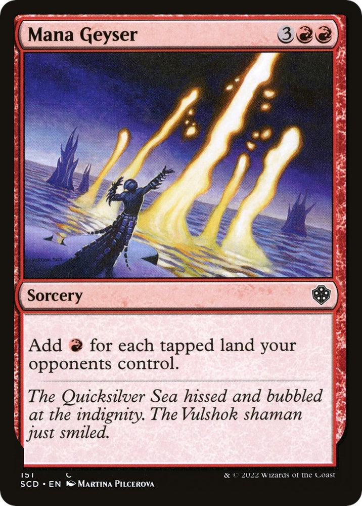 Image for Mana Geyser (151) [Starter Commander Decks]