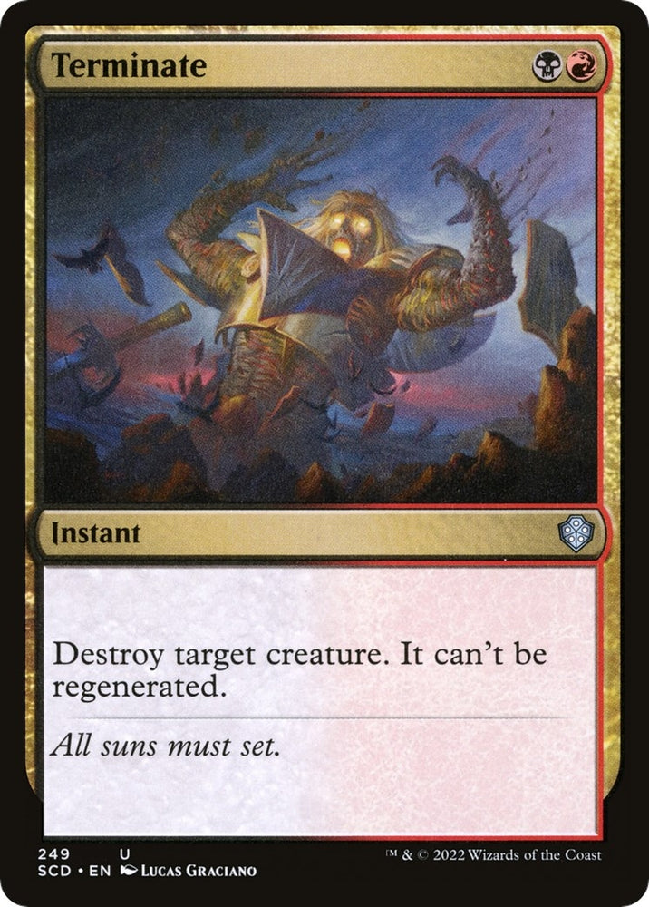 Image for Terminate (249) [Starter Commander Decks]