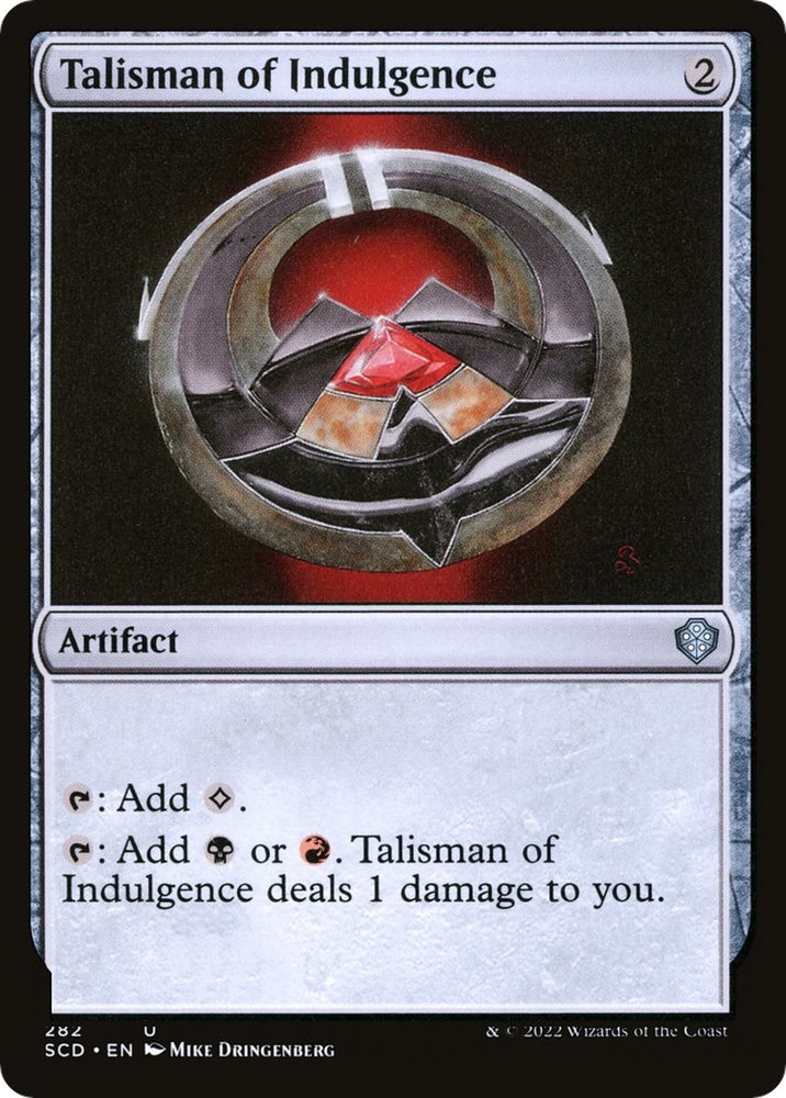 Image for Talisman of Indulgence (282) [Starter Commander Decks]