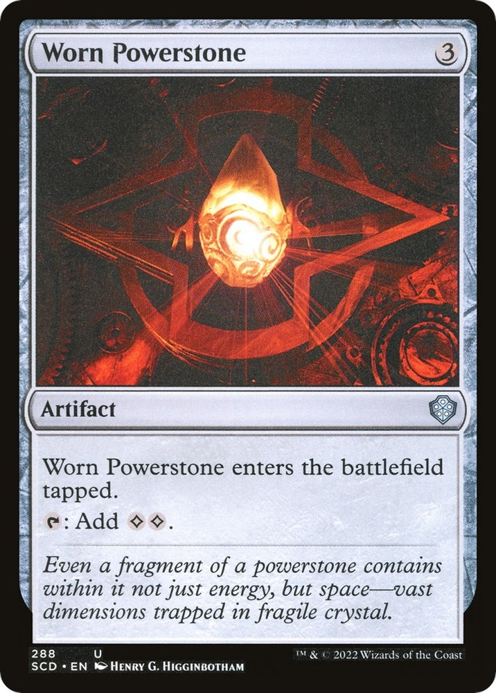 Image for Worn Powerstone (288) [Starter Commander Decks]