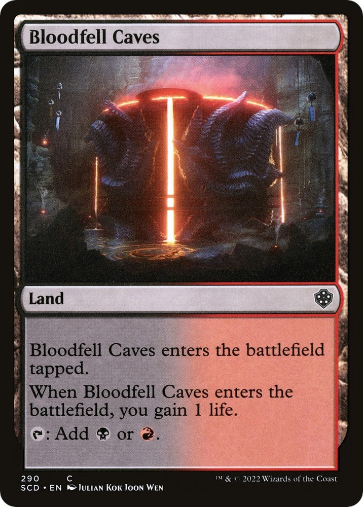 Image for Bloodfell Caves (290) [Starter Commander Decks]