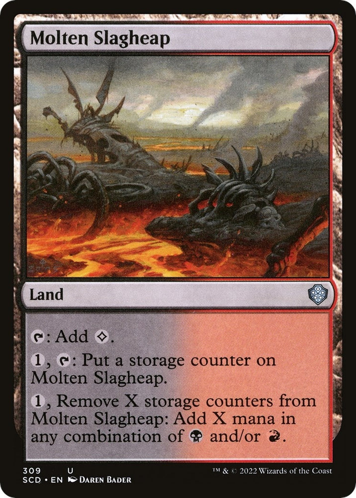 Image for Molten Slagheap (309) [Starter Commander Decks]
