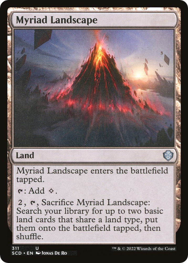 Image for Myriad Landscape (311) [Starter Commander Decks]