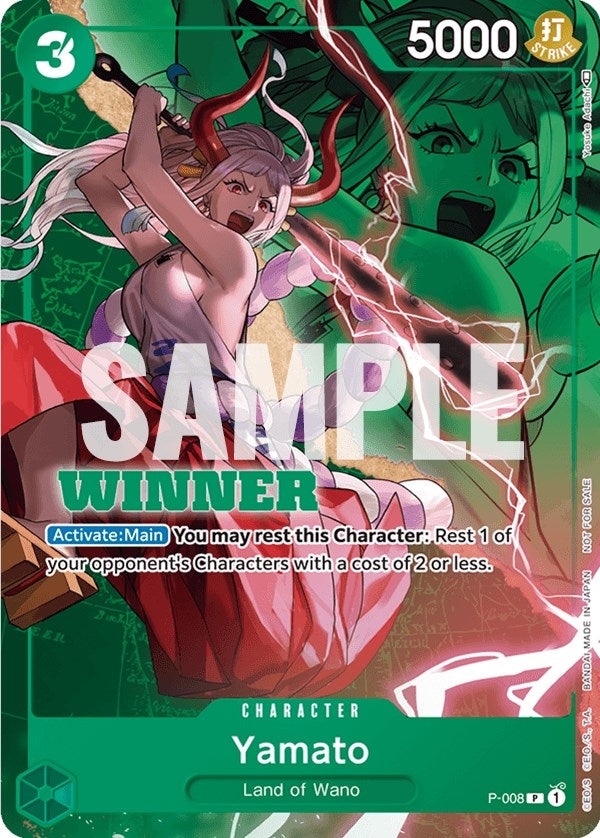 Image for Yamato - P-008 (Winner Pack Vol. 1) (P-008) (One Piece Promotion Cards) - One Piece Card Game
