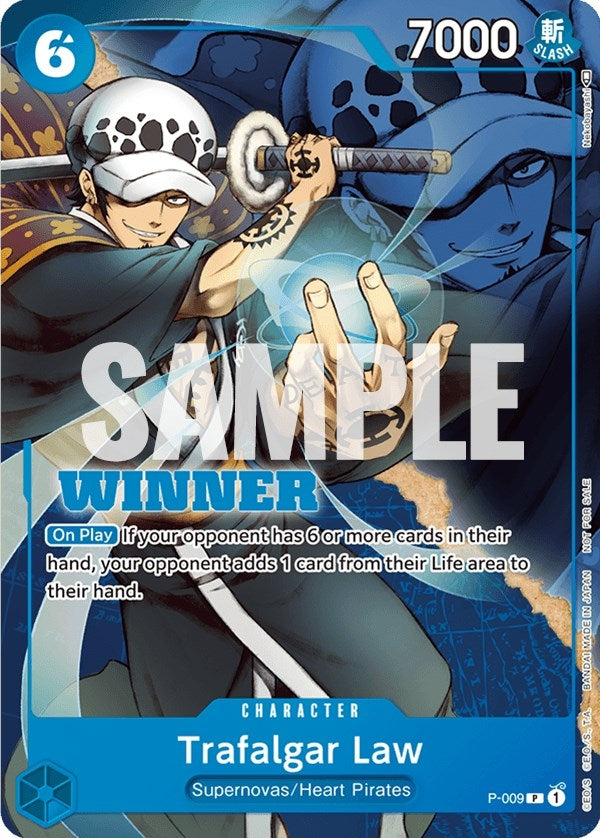 Image for Trafalgar Law - P-009 (Winner Pack Vol. 1) (P-009) - One Piece Card Game