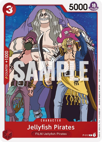 Jellyfish Pirates (One Piece Film Red) (P-012) (One Piece Promotion Cards)