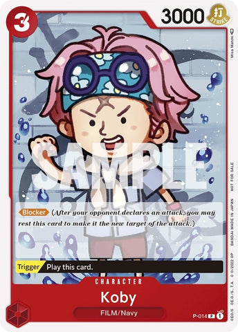 Koby (One Piece Film Red) (P-014) (One Piece Promotion Cards)
