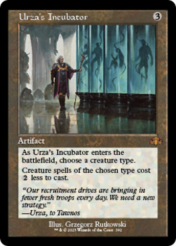 Image for Urza's Incubator (Retro Frame) (392) [Dominaria Remastered]