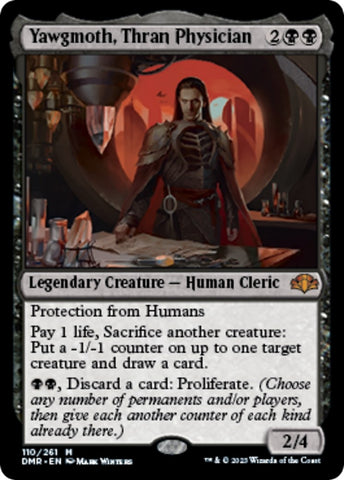Image for Yawgmoth, Thran Physician (110) [Dominaria Remastered]
