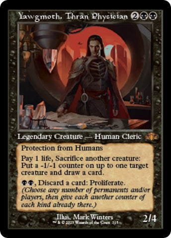 Image for Yawgmoth, Thran Physician (Retro Frame) (315) [Dominaria Remastered]