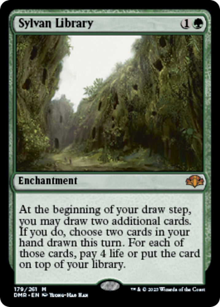 Image for Sylvan Library (179) [Dominaria Remastered]