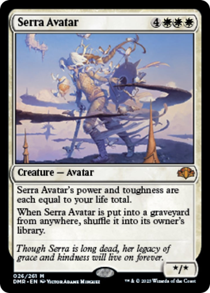 Image for Serra Avatar (26) [Dominaria Remastered]