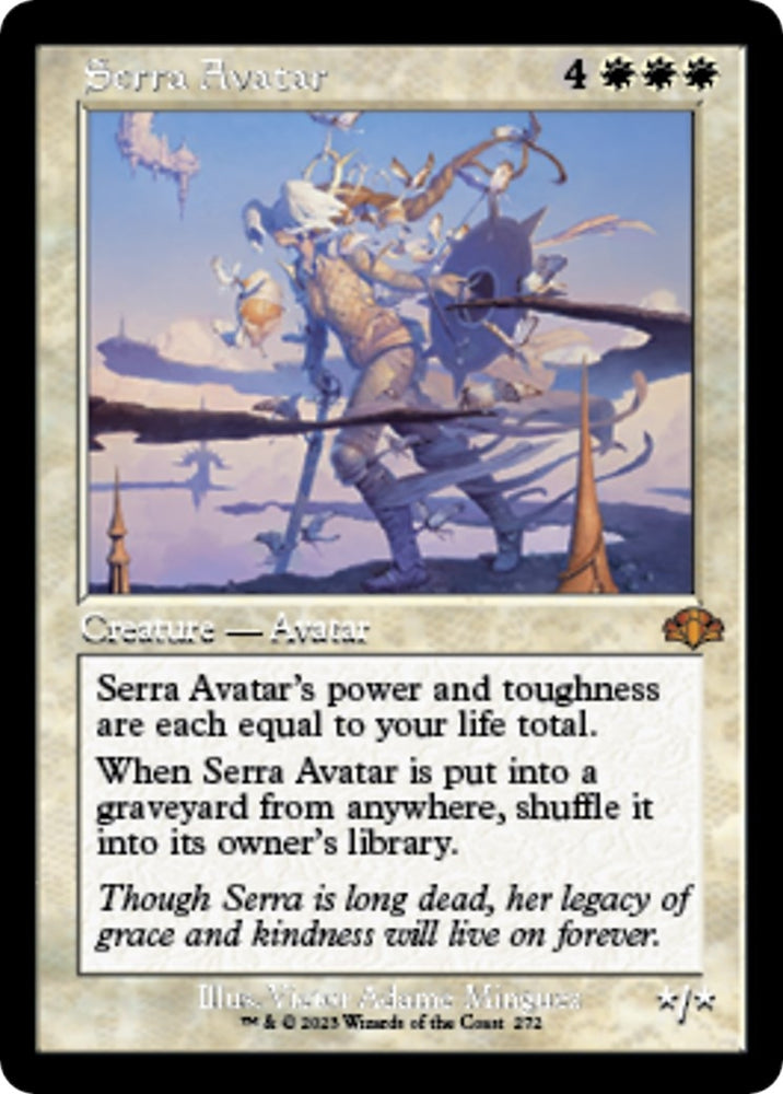 Image for Serra Avatar (Retro Frame) (272) [Dominaria Remastered]