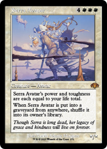 Image for Serra Avatar (Retro Frame) (272) [Dominaria Remastered]