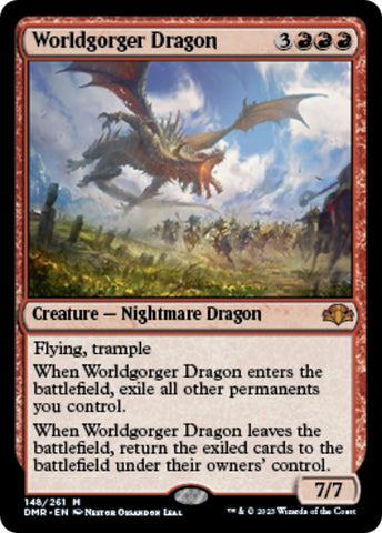 Image for Worldgorger Dragon (148) [Dominaria Remastered]