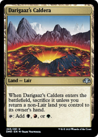Image for Darigaaz's Caldera (243) [Dominaria Remastered]