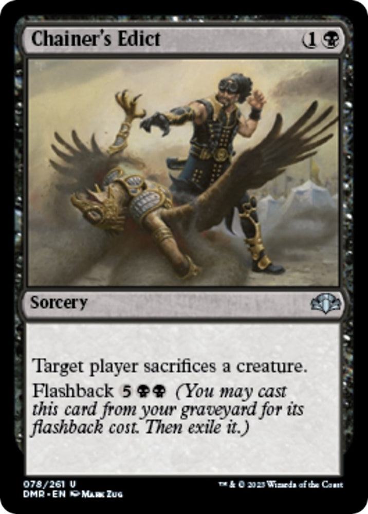 Image for Chainer's Edict (78) [Dominaria Remastered]