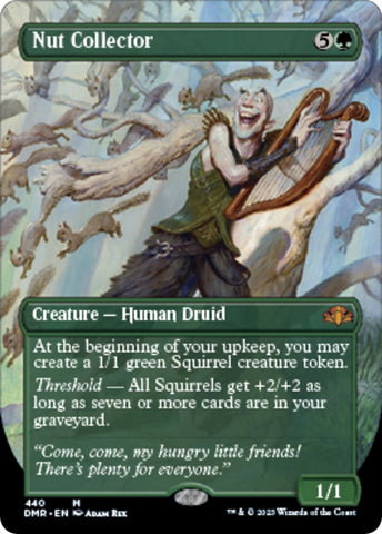 Image for Nut Collector (Borderless) (440) [Dominaria Remastered]