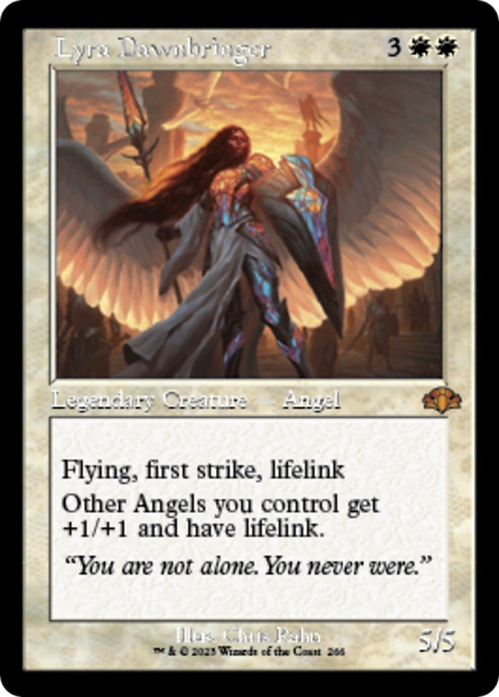 Image for Lyra Dawnbringer (Retro Frame) (266) [Dominaria Remastered]
