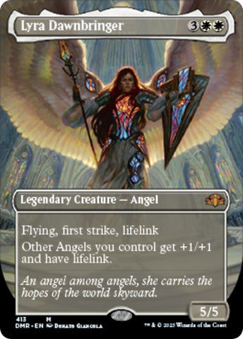 Image for Lyra Dawnbringer (Borderless) (413) [Dominaria Remastered]