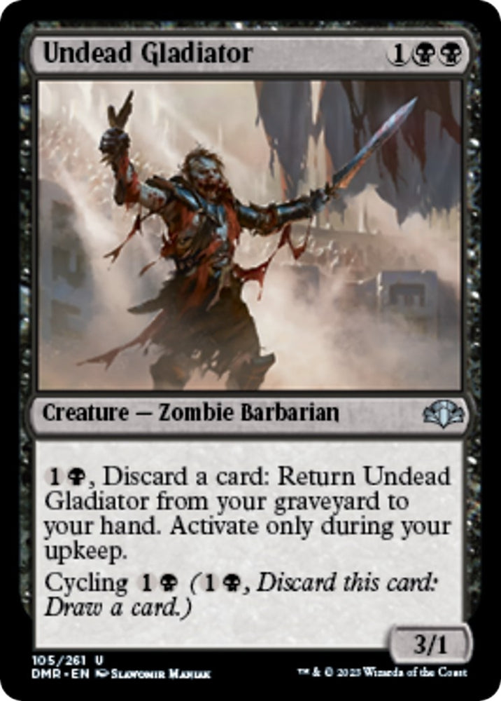 Image for Undead Gladiator (105) [Dominaria Remastered]