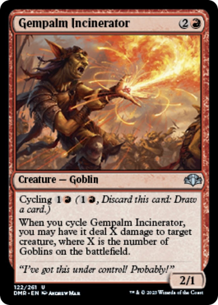 Image for Gempalm Incinerator (122) [Dominaria Remastered]