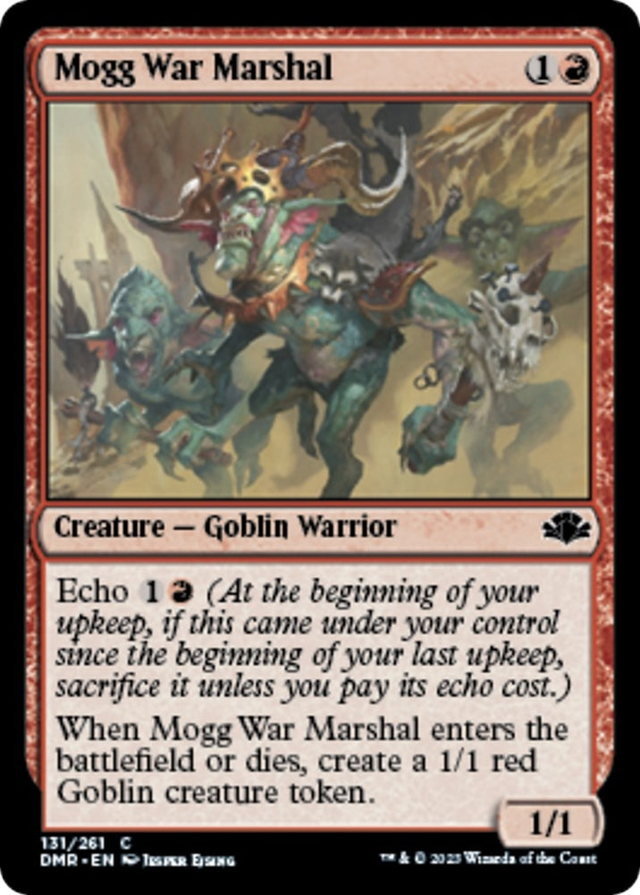 Image for Mogg War Marshal (131) [Dominaria Remastered]