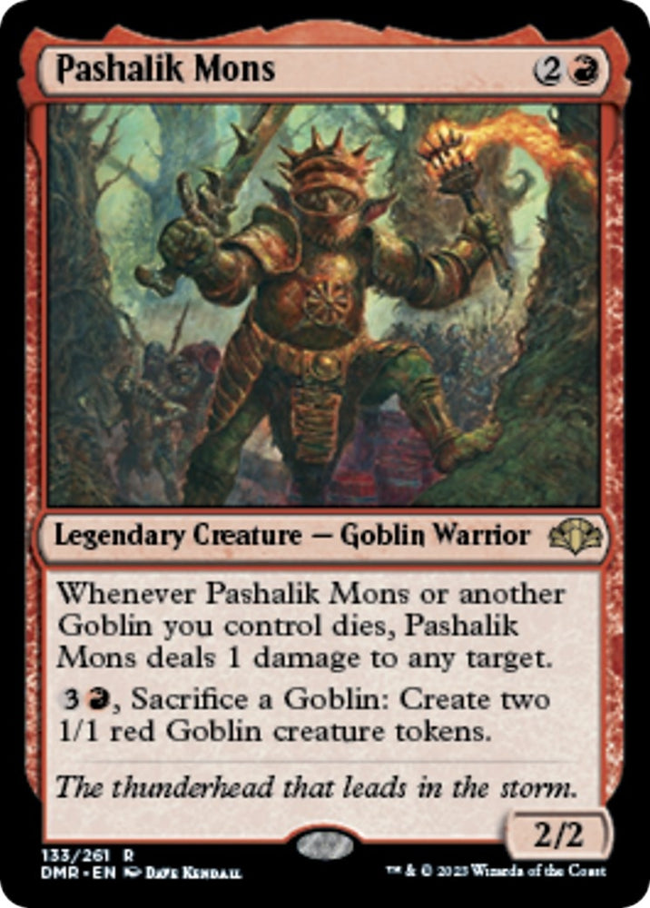 Image for Pashalik Mons (133) [Dominaria Remastered]