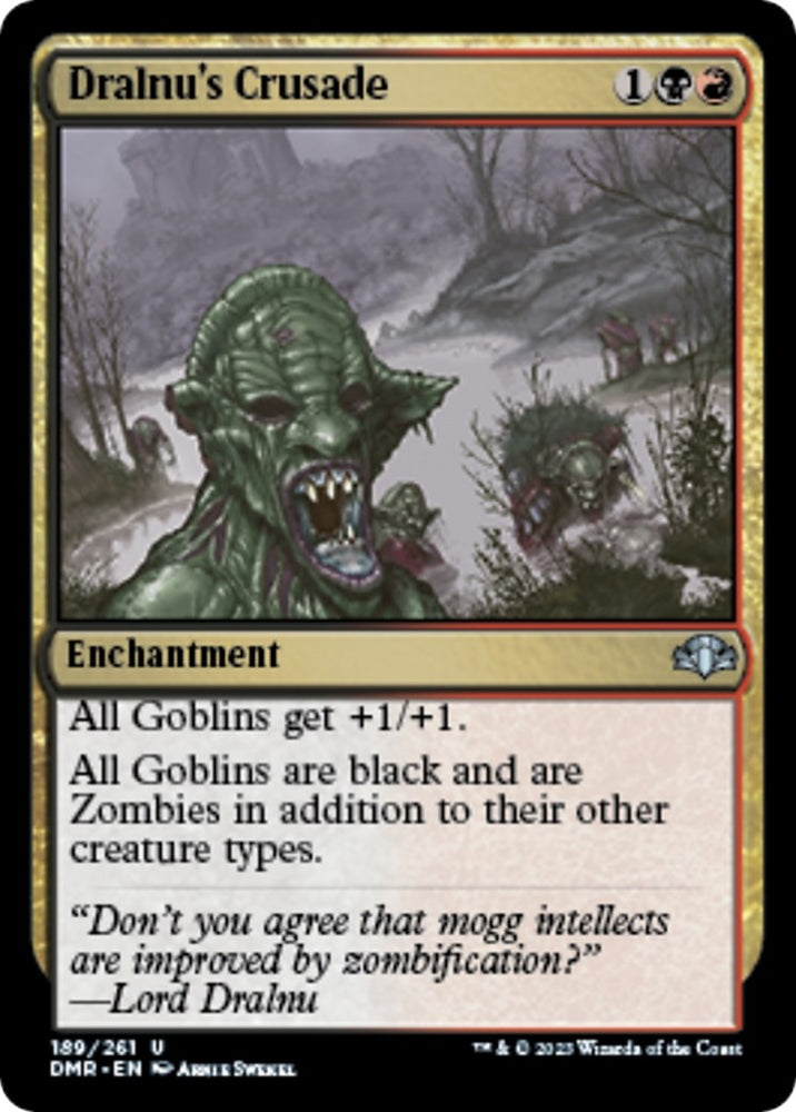 Image for Dralnu's Crusade (189) [Dominaria Remastered]