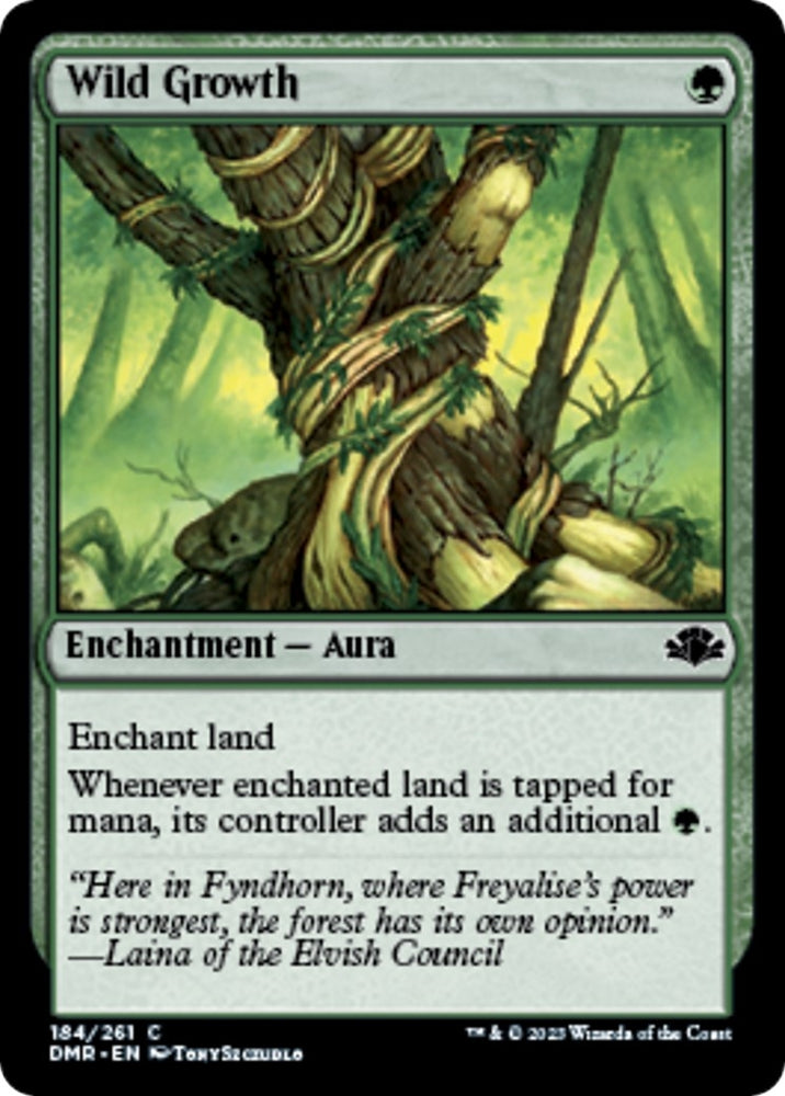 Image for Wild Growth (184) [Dominaria Remastered]