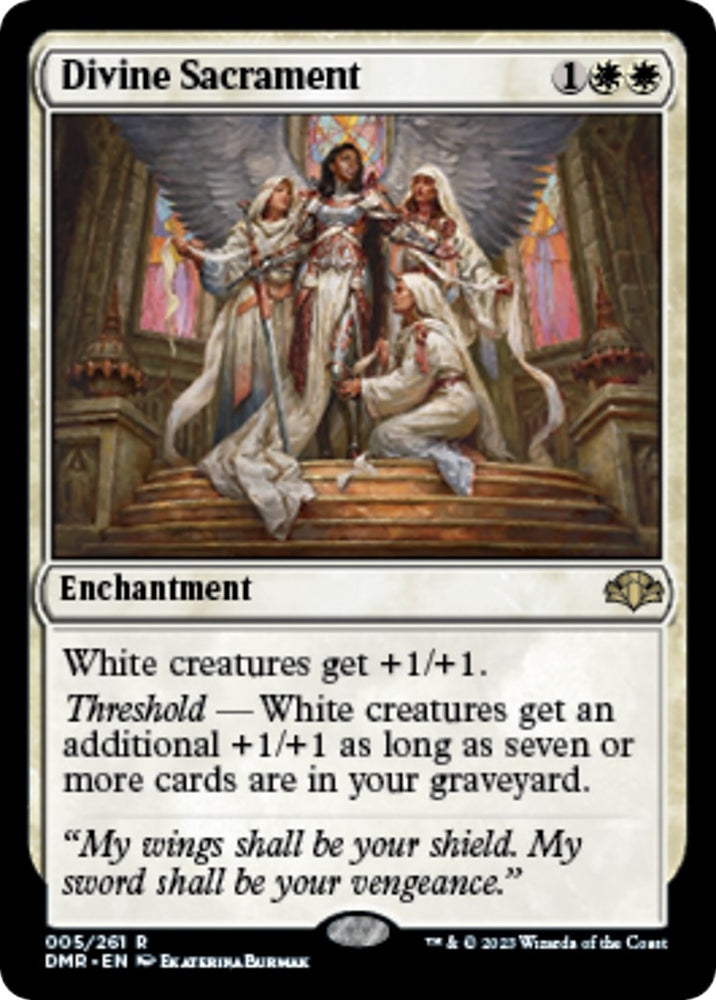 Image for Divine Sacrament (5) [Dominaria Remastered]