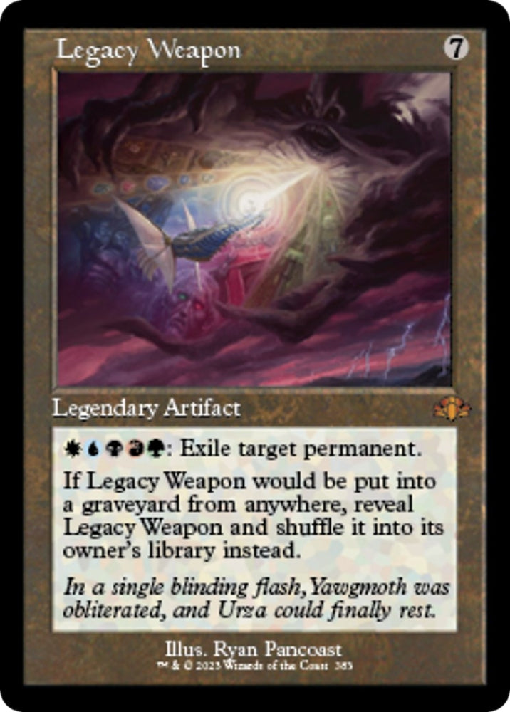 Image for Legacy Weapon (Retro Frame) (383) [Dominaria Remastered]