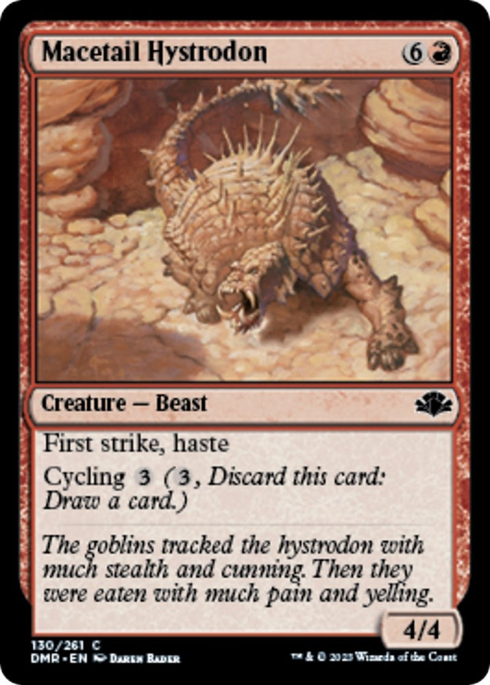 Image for Macetail Hystrodon (130) [Dominaria Remastered]