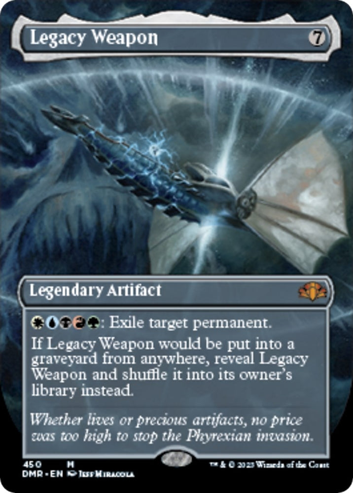 Image for Legacy Weapon (Borderless) (450) [Dominaria Remastered]