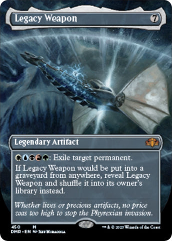 Image for Legacy Weapon (Borderless) (450) [Dominaria Remastered]