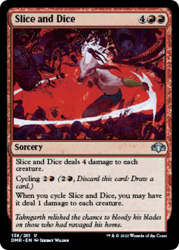 Image for Slice and Dice (138) [Dominaria Remastered]