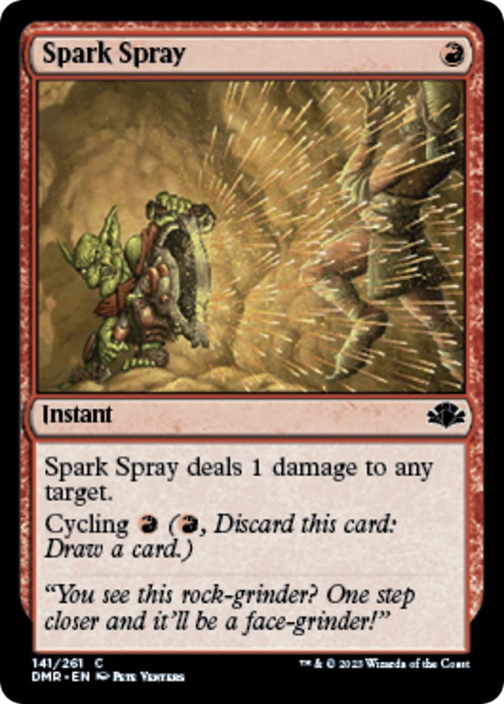 Image for Spark Spray (141) [Dominaria Remastered]