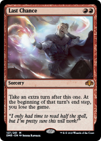 Image for Last Chance (127) [Dominaria Remastered]