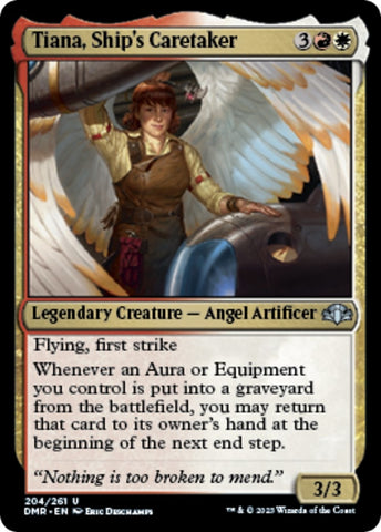 Image for Tiana, Ship's Caretaker (204) [Dominaria Remastered]