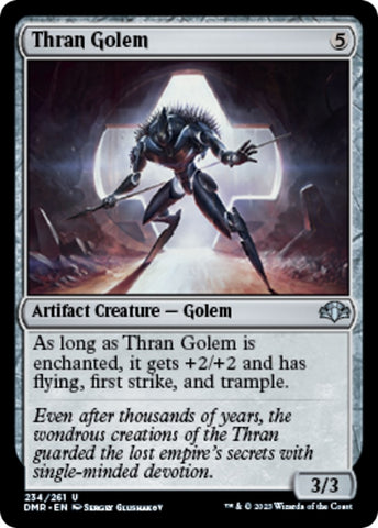 Image for Thran Golem (234) [Dominaria Remastered]