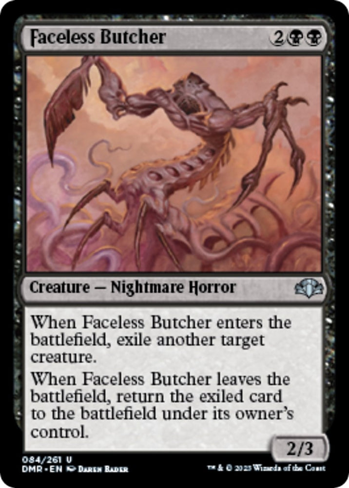 Image for Faceless Butcher (84) [Dominaria Remastered]