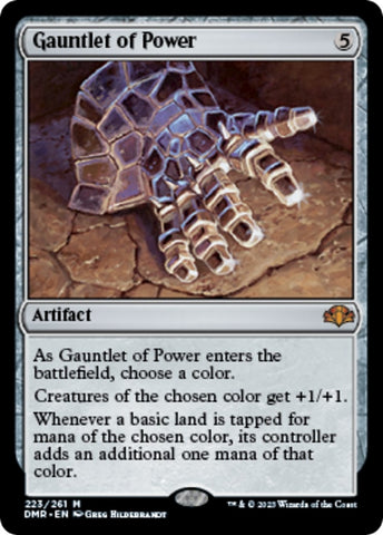 Image for Gauntlet of Power (223) [Dominaria Remastered]