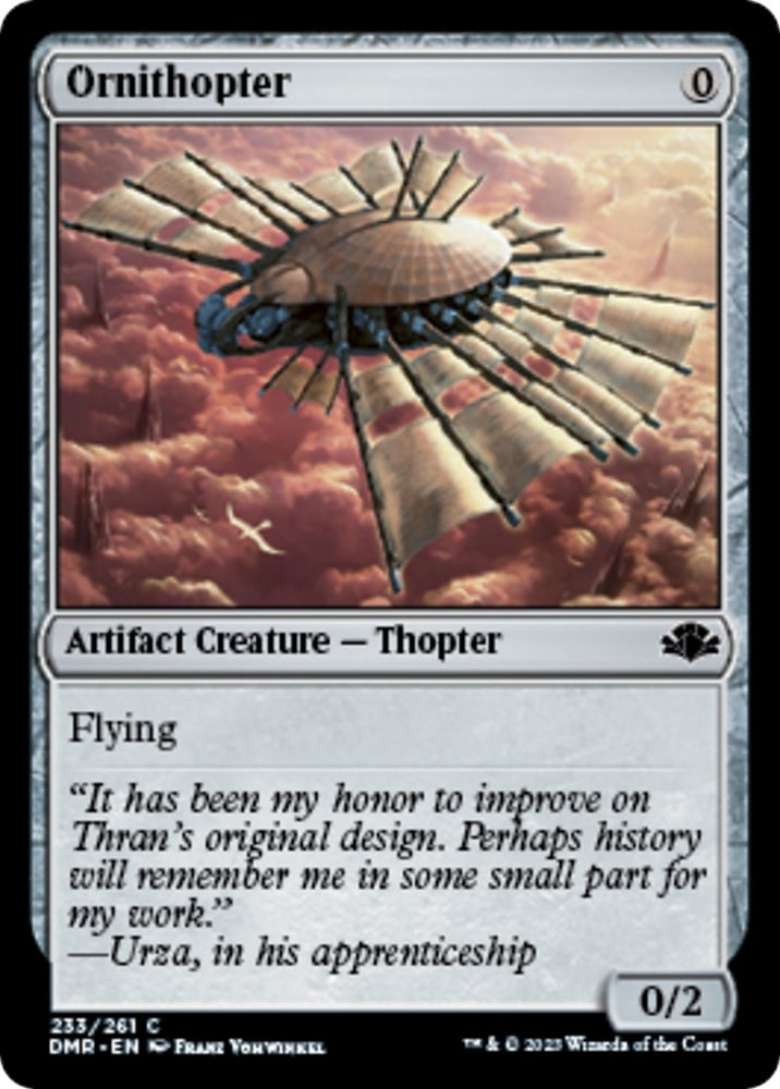 Image for Ornithopter (233) [Dominaria Remastered]